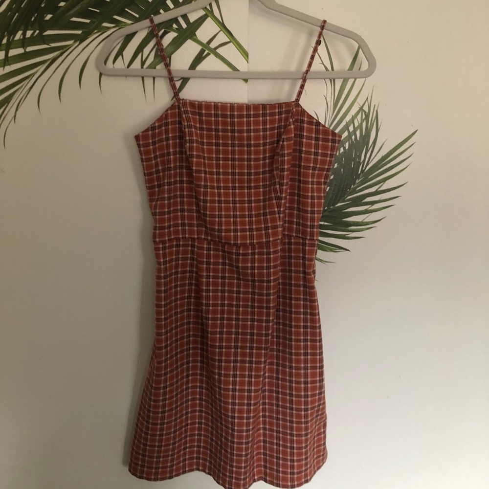 Plaid Mini Dress